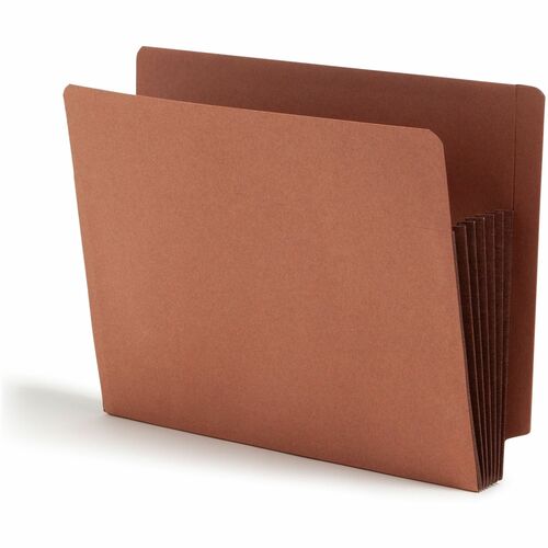 Pocket, File, Letter, 5.25" Exp, Brown 10/BX