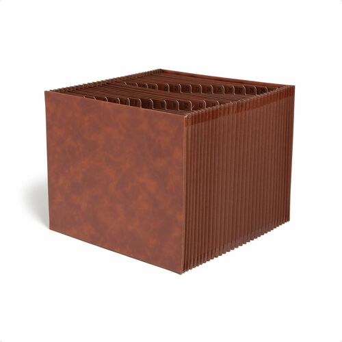 File, Exp, 1-31, Letter, PU, Brown