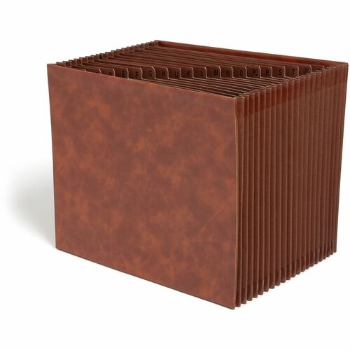 File Exp A-Z Letter Purple Brown