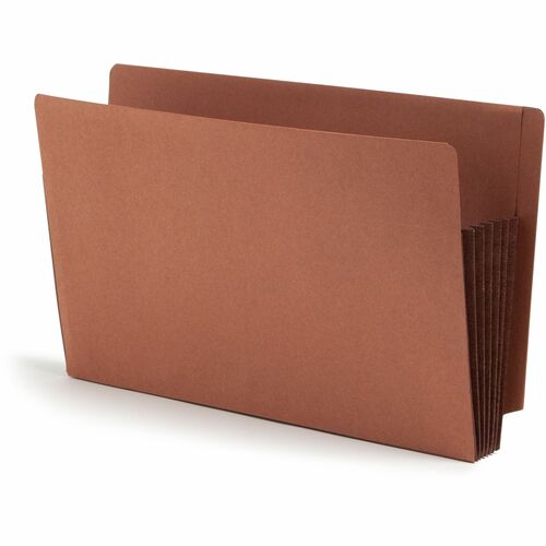 Pocket, File, Legal, 5.25" Exp, Brown 10/BX