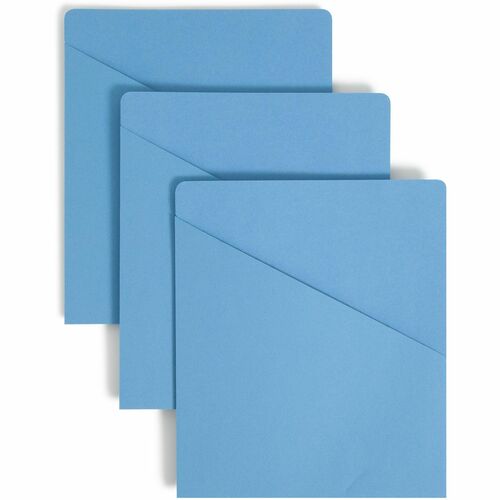 Slash Jacket, 11pt, 9-3/4"x11-1/2", Blue 25/PK