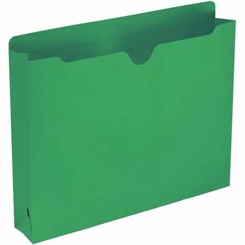 Jacket, File, Letter, 2" Expandable, Green 50/BX