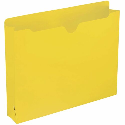 Jacket, File, Letter, 2" Expansion, Yellow 50/BX