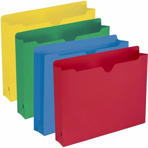 Jacket, File, Letter, 2" Expandable, Assorted 50/BX