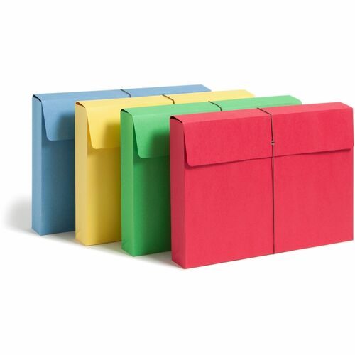 Wallet, 2" Expand, 11 Point, Legal, Assorted 50/BX