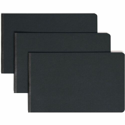 Cover, Pressboard, Top, 8.5x14, Black