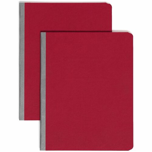 Cover, Pressboard, Side, 8.5x11, Red