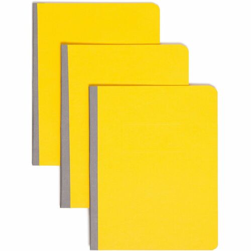 Cover, Pressboard, Side, 8.5x11, Yellow