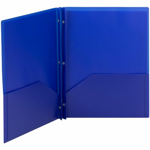Folder, 2 Pocket, Letter, With Fastener, Beige 25/BX