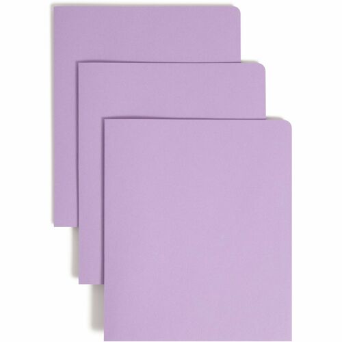 Folder, 2 Pocket, Letter, Lavender 25/BX
