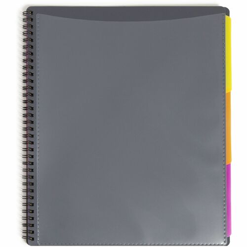 Organizer, 12 Pocket, Gray, Bright, Poly