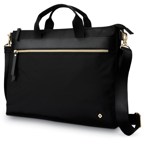 Bag, Ladies, Slim, Brief, Black