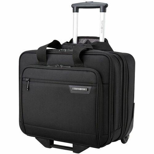 Business Case, Wheeled, For 15.6" Laptops, Polyester, Black