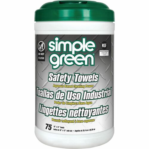 Towels, Safety, Multipurpose, White