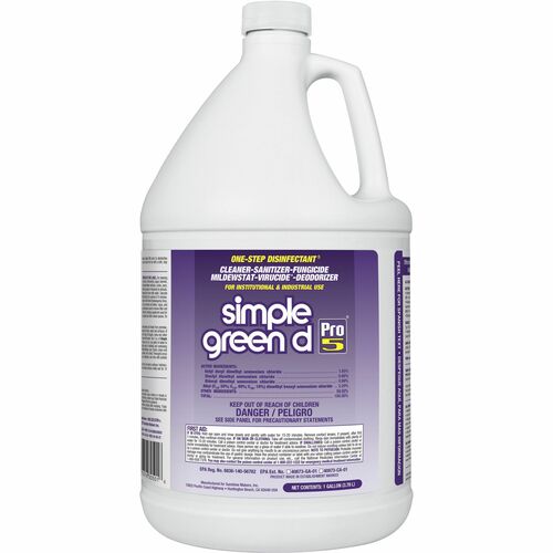 Cleaner, Disinfectant, Pro 5, SG 4/CT