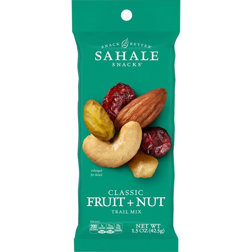 Classic Fruit/Nut Trail Mix, 1.5oz, Turquoise 18/CT