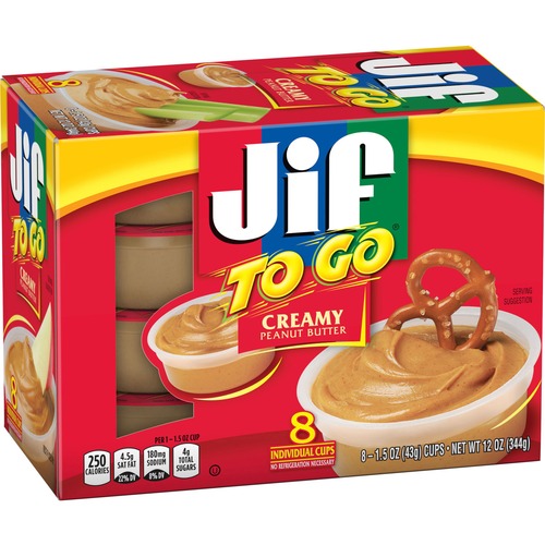 Peanut Butter, To-Go, Creamy 8/PK