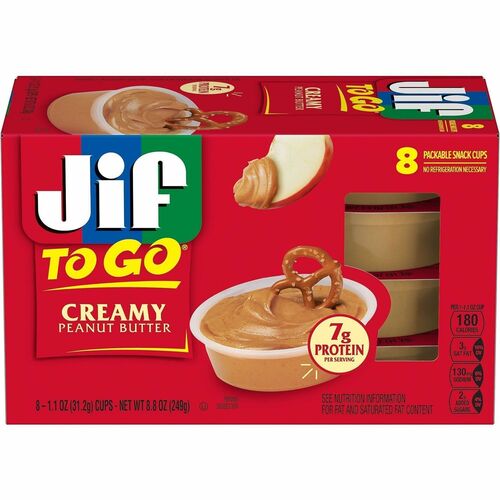 Butter, Peanut, Creamy, 1.1 Z 8/PK
