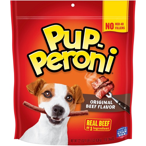 Dog Treats, Original Beef, 22.5 oz, Brown