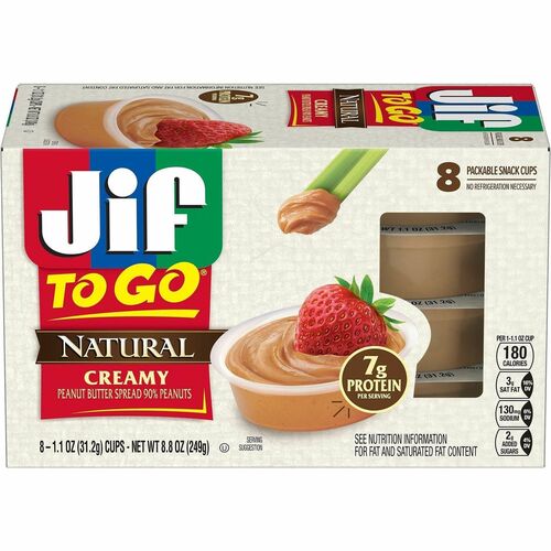 Butter, Peanut, Natural, 1.1Z 8/PK