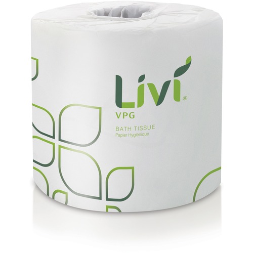 Bath Tissue, 2-Ply, 400 Sheet per Roll, 4.06" W x 3.74" L, White 96/CT