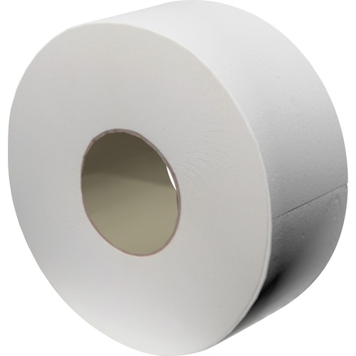 Bath Tissue, 2-Ply, Jumbo Size, 3.3" W x 850' L, White 12/CT