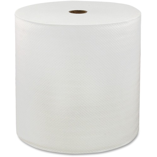 Roll Towel, Hardwound, 1-Ply, 7" W x 850' L, White 6/CT