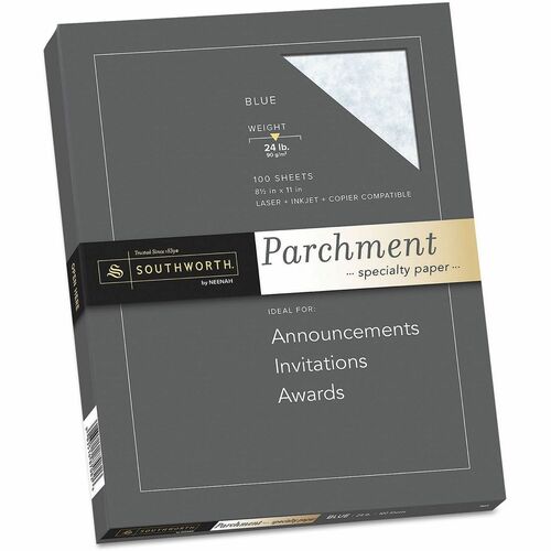 Paper, Parchment 24#, Be 100/BX