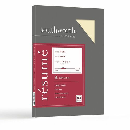 Paper, Resume, 32#, Ivory 100/BX