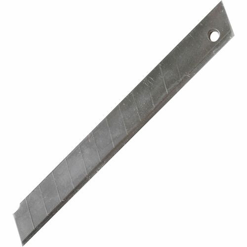 Snap-Off Knife Blade Refill, 3-1/4" Cut, Silver 5/PK