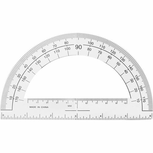 Protractor, 6" - Cr