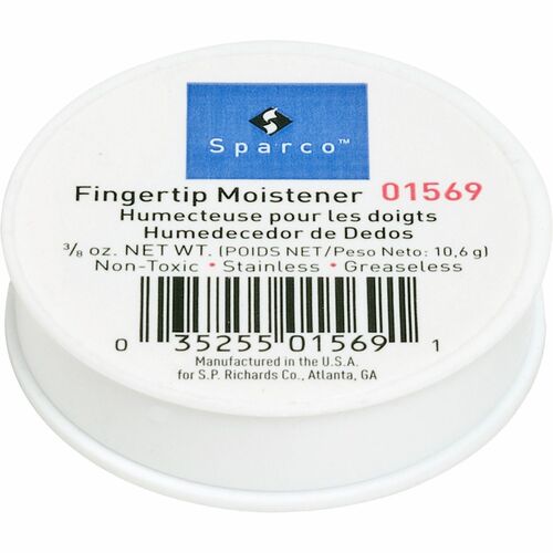 Moistener, Fingertip, 3/8oz