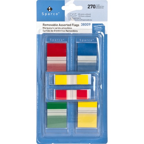 Flag, Valu Pak, 1" & 1/2", Standard 270/PK