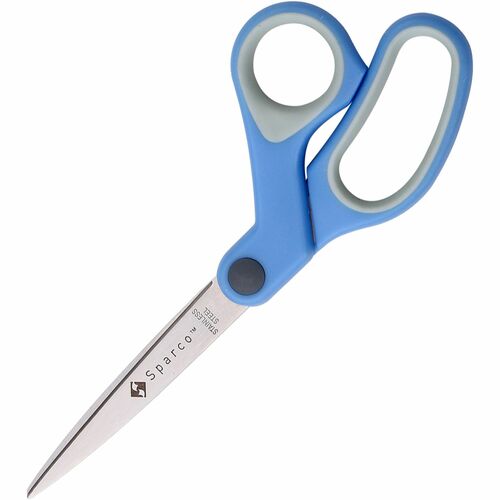 Scissors, Rubber, Bent, 8", Be