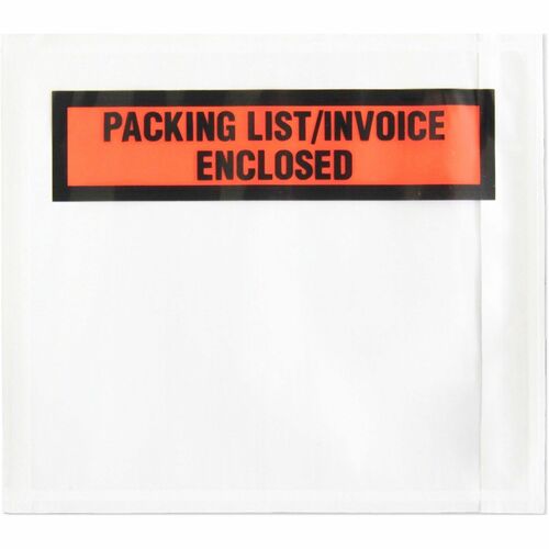 Envelope, Packnglist, 5.5 X 4.5 1000/BX