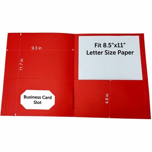 Portfolio, 2 Packet, Red 25/BX