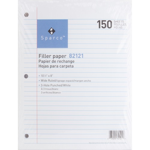 Paper, Filler, WD, 10.5x8 150/PK