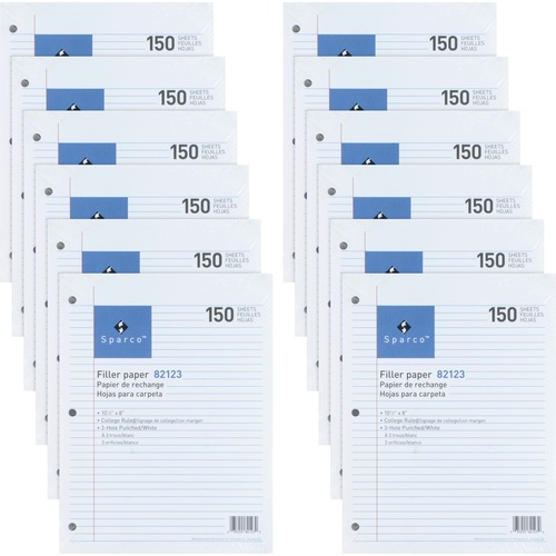 Paper, Filler, Ceiling, 10.5x8, 150 Sheets 12/BD