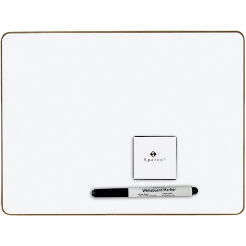 Lap Board Kit, With Board/Marker/Erase, 9"x12", White 12/BX