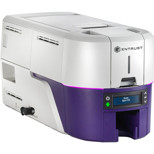 Printer, for ID Cards, Duplex, 300 Dpi, 8-9/10" x 17-4/10" x 9", SR/BE