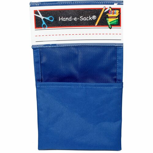 Pouch, Desk, Adhesive, Blue 100/CT