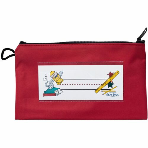 Pouch, Pencil, Red