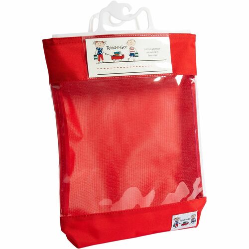 Bag, Book, Pouch, Red 10/CT