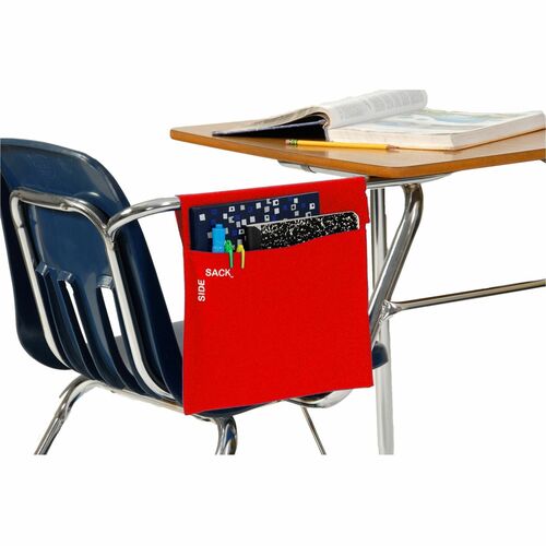 Pouch, Desk, Side, Red 25/CT