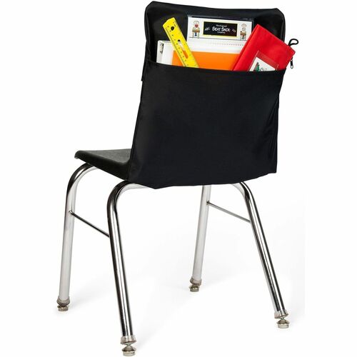 Pocket, Chair, 15 Inch, Black