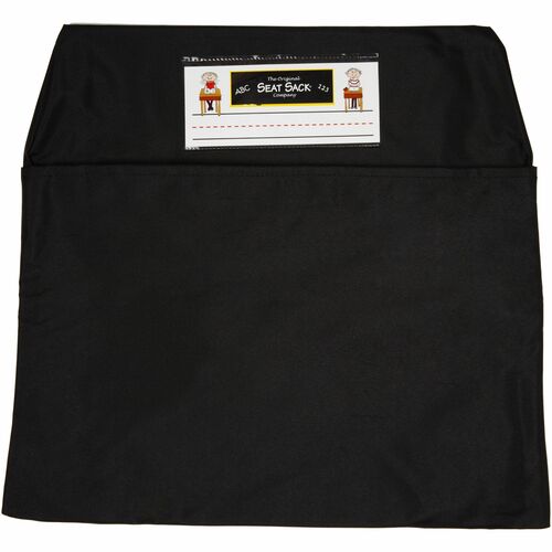 Pocket, Chair, 15 Inch, Black 10/CT