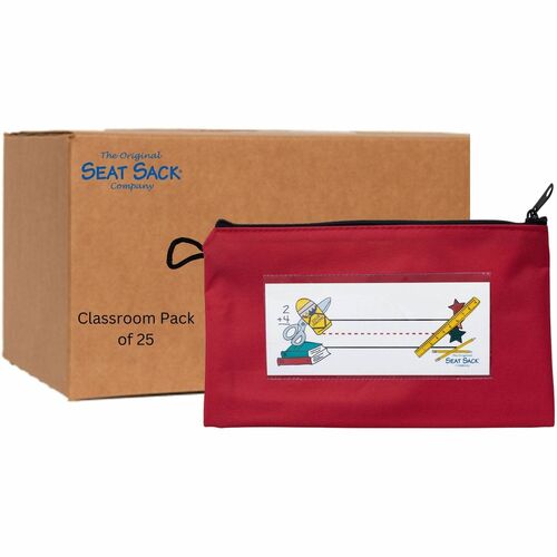 Pouch, Pencil, Red 25/CT