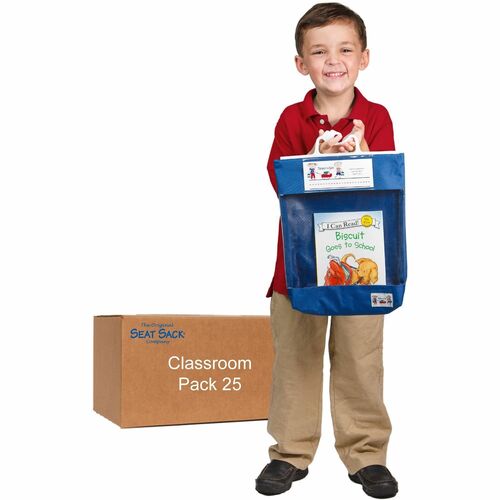 Bag, Book, Pouch, Blue 25/CT