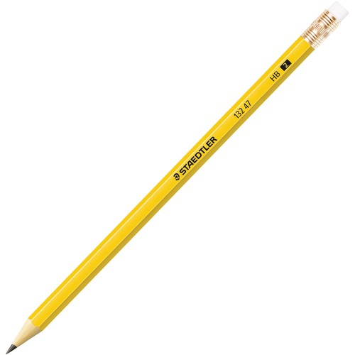 Pencils, No. 2 Hb, Pre-Sharpened, Yellow 12/DZ