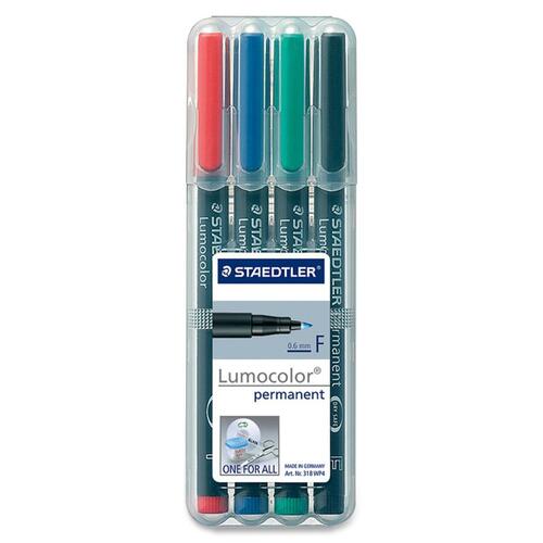 Marker, Perm, Lumocolor, Fine 4/ST